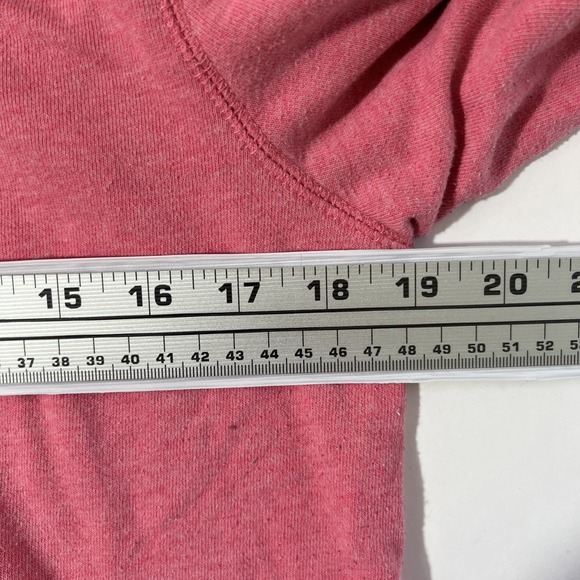 Gap Women's Full Zip Hoodie Sweatshirt  Size‎ Medium Pink Gold Letters & Stars - Picture 4 of 5